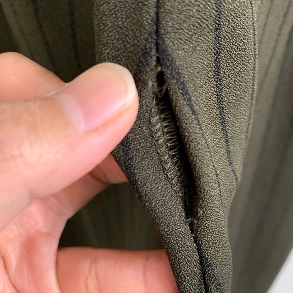 Dark olive jumpsuit - Picture 2 of 4